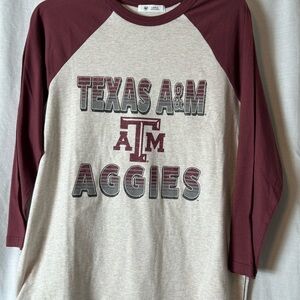 Texas A&M Aggies New Shirt. Women’s Large. Brand 47. A1660